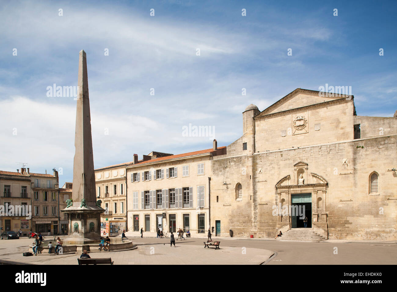 Chapelle Sainte Anne, place de la république, Arles, Camargue, Provence, France, Europe Banque D'Images