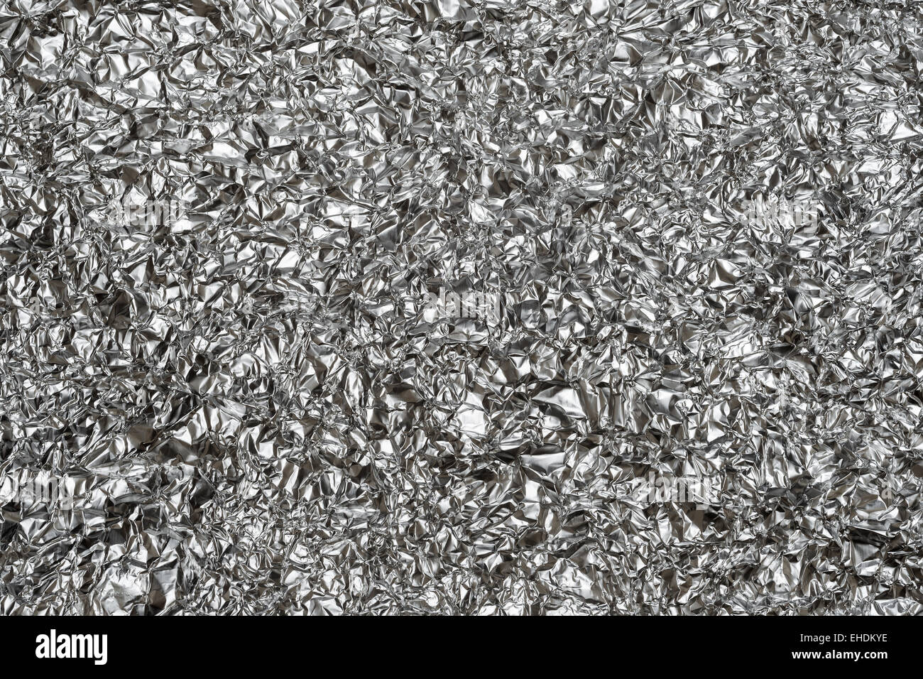 Fermer vue surface texture aluminium froissé Banque D'Images