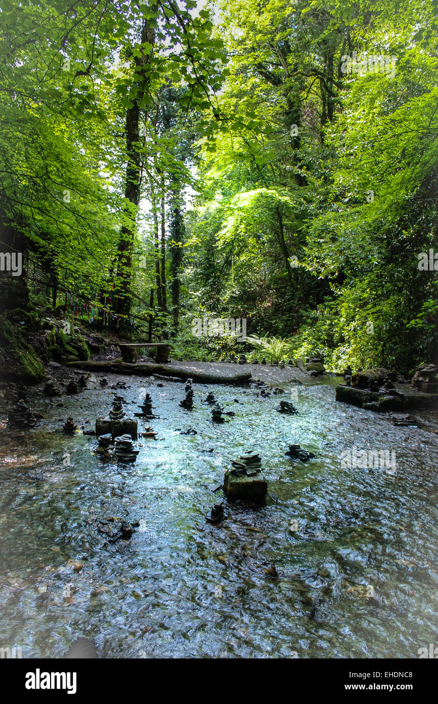 Le flux de données Banque D'Images