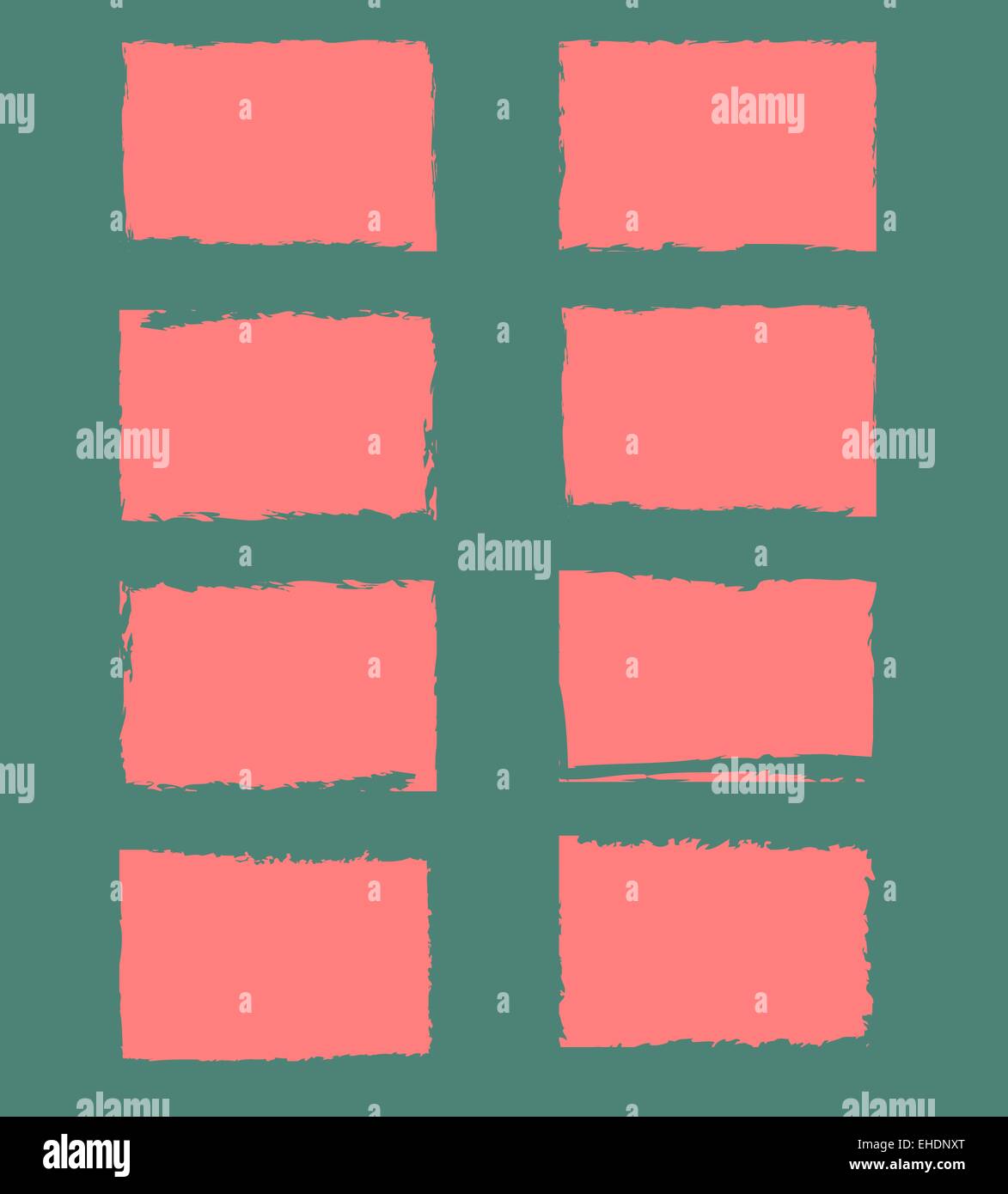 Images grunger, frontières Banque D'Images