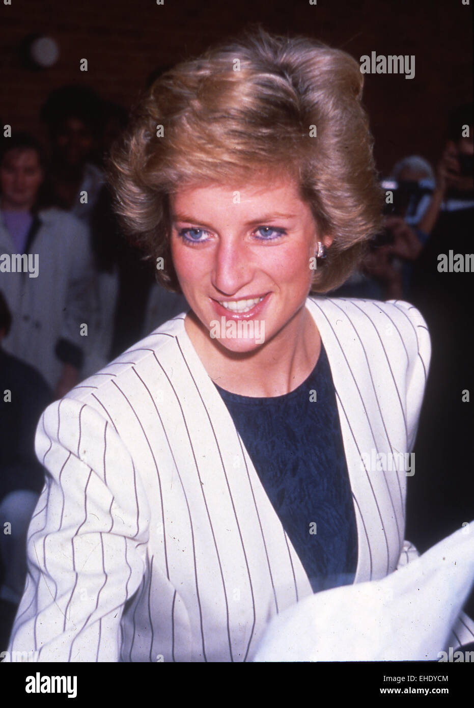 DIANA, princesse de Galles (1961-1997) en 1987 Banque D'Images