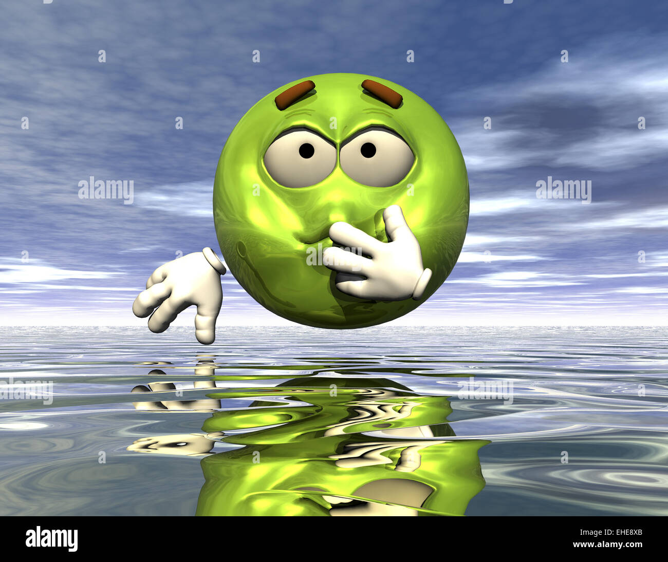 Émoticône Banque D'Images