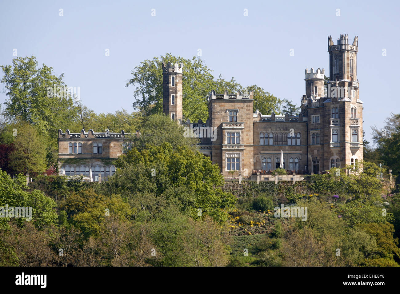 Dresde - Château Eckberg Banque D'Images