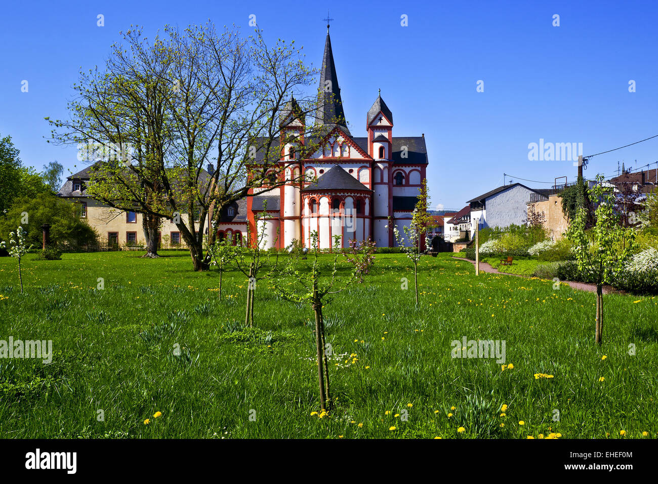 Basilique Saint-Pierre, Merzig, Sarre, Allemagne Banque D'Images