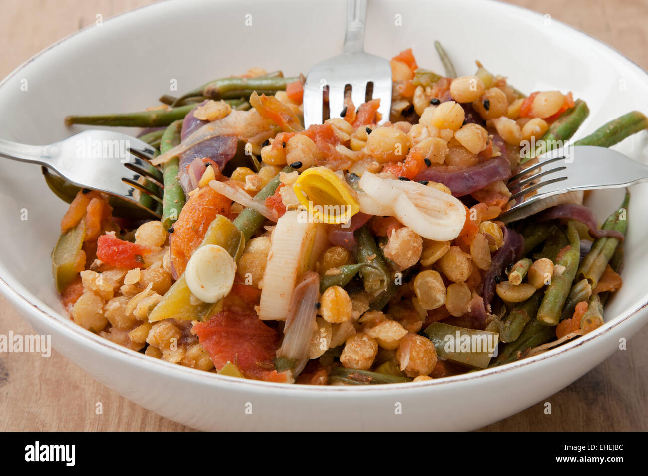 Tajine de légumes Banque D'Images