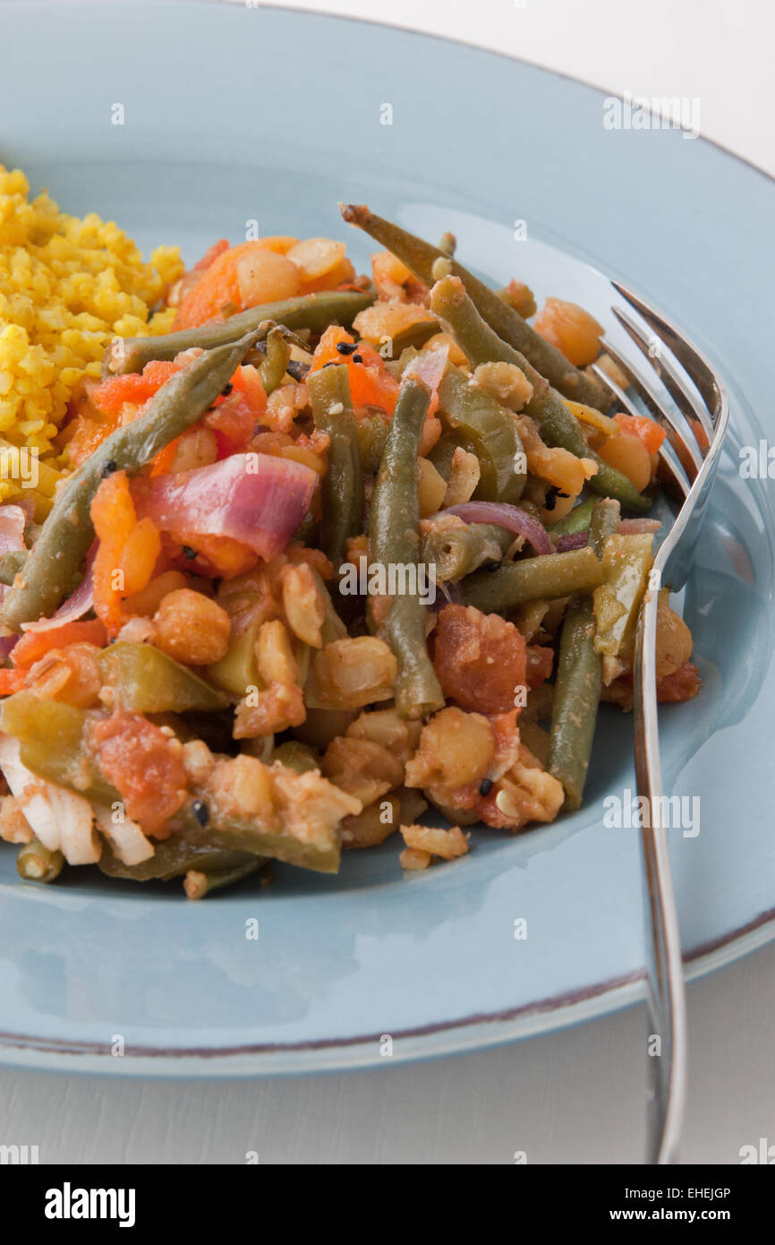 Tajine de légumes Banque D'Images