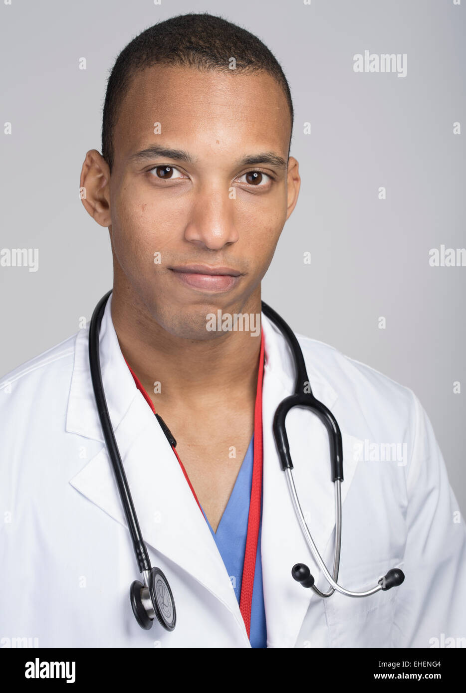 Jeune médecin / étudiant en médecine Banque D'Images