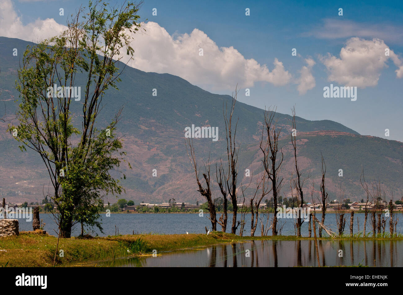 Dali Erhai Lake, Banque D'Images