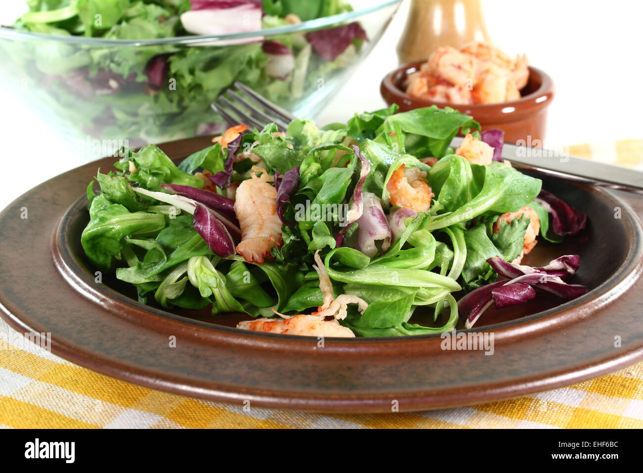 salade mixte Banque D'Images