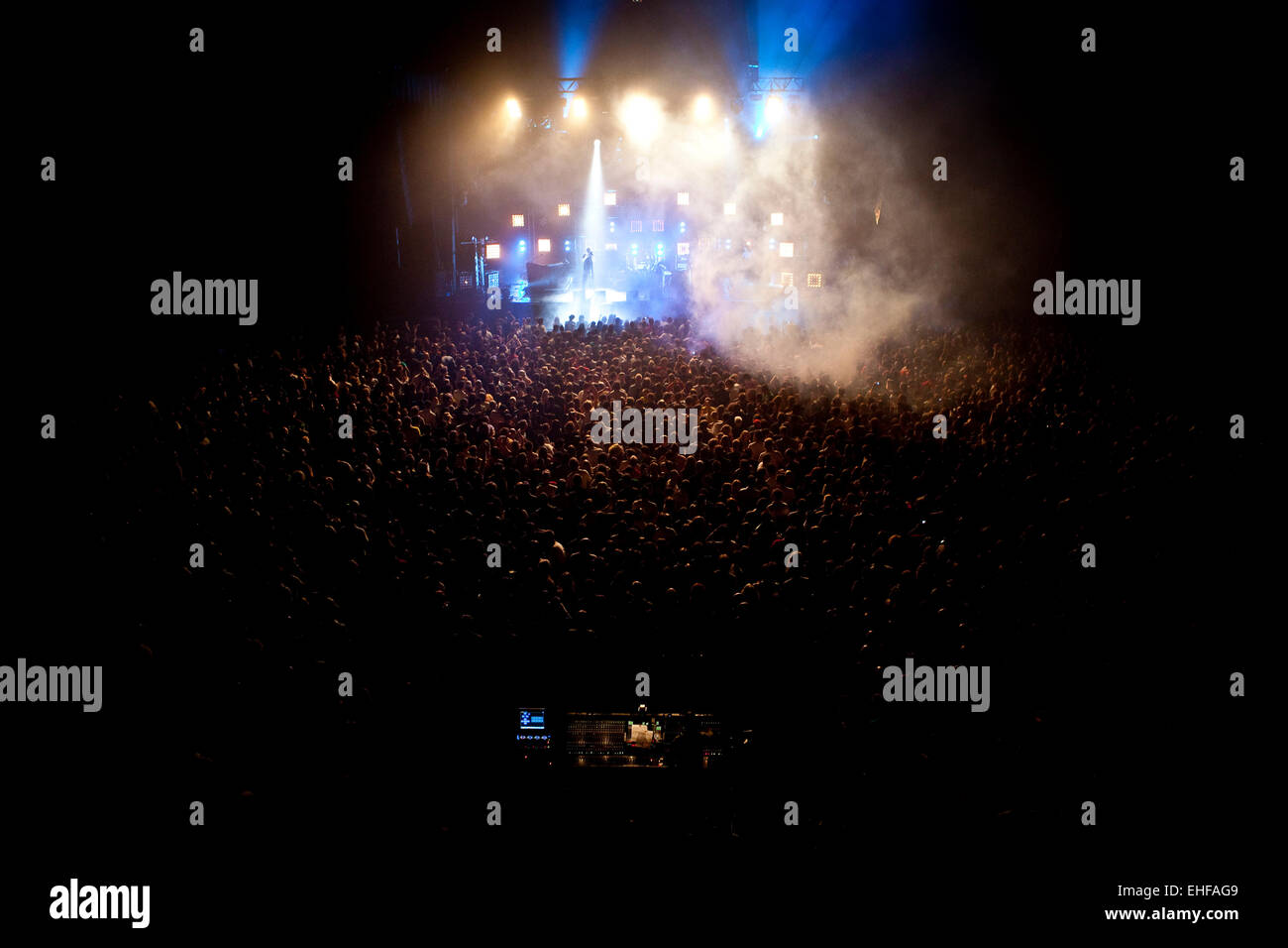 Groove Armada Black Light Tour à Amsterdam 2009. Banque D'Images