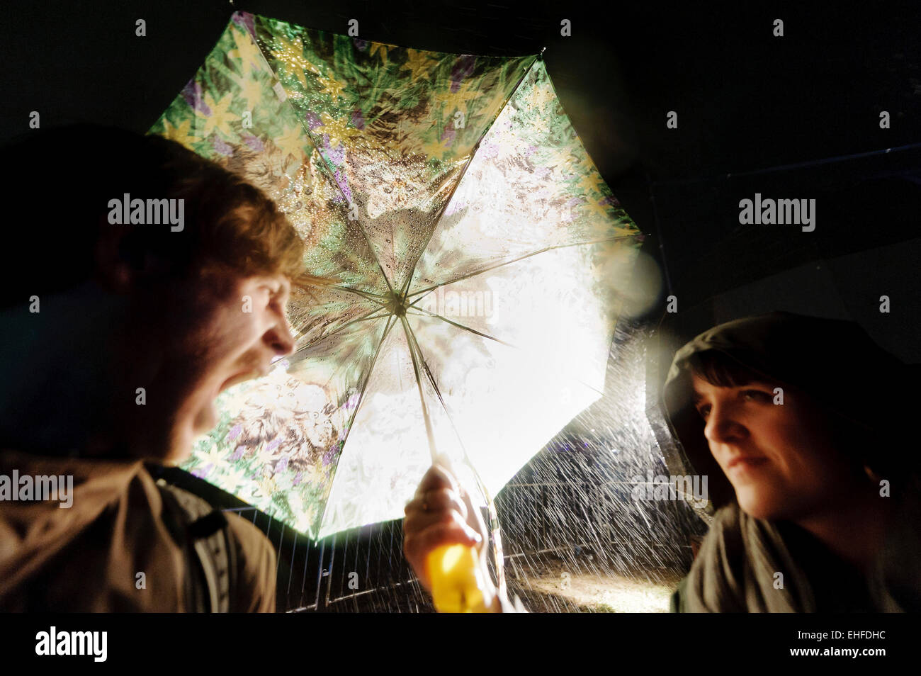 Glastonbury Festival Vendredi 24 juin 2011. Banque D'Images