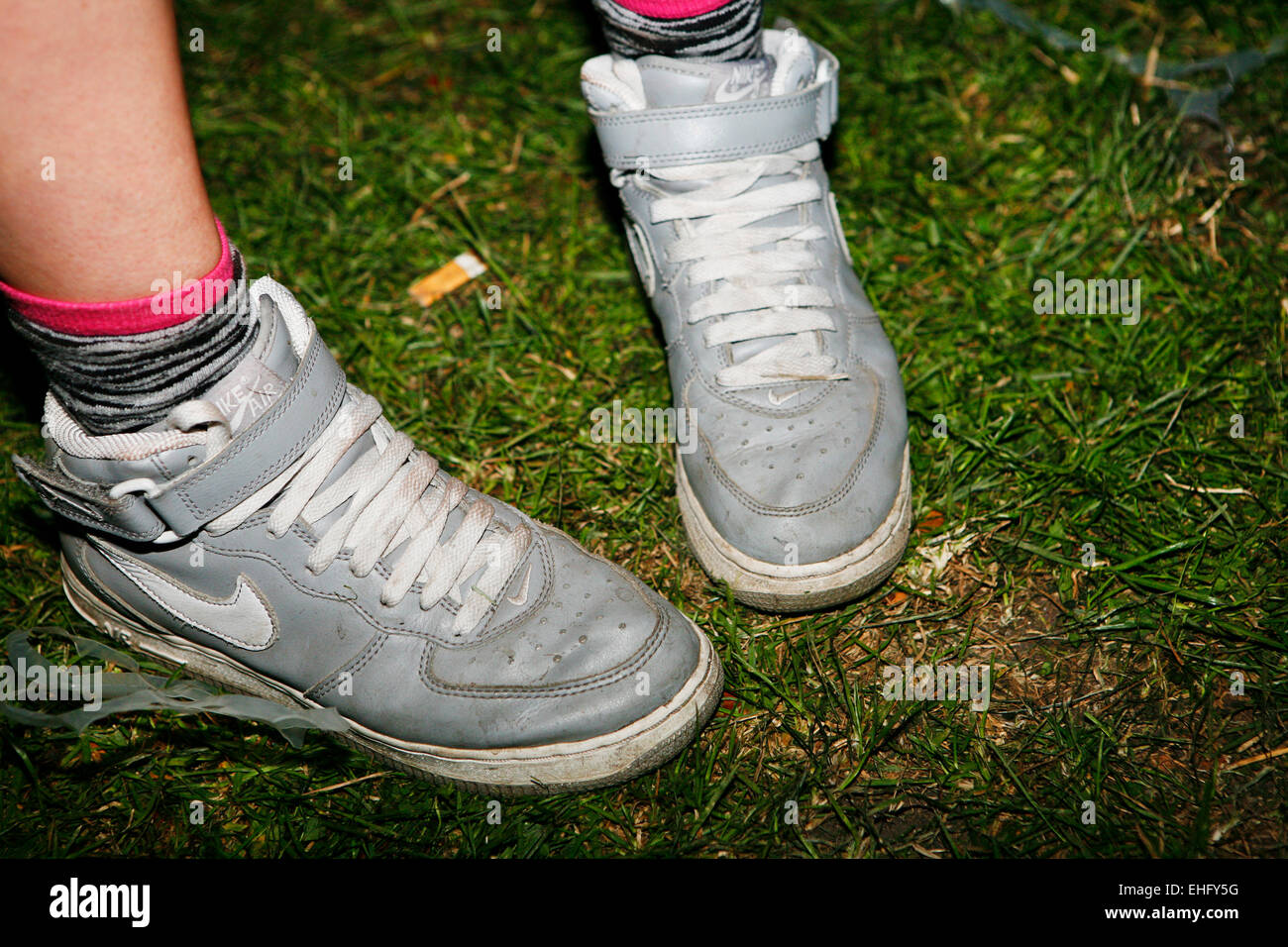 Field Day Festival à Victoria Park de Londres. Banque D'Images