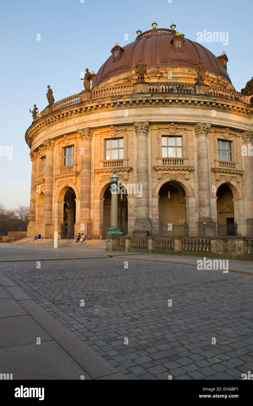 Le Bodemuseum à Berlin Banque D'Images