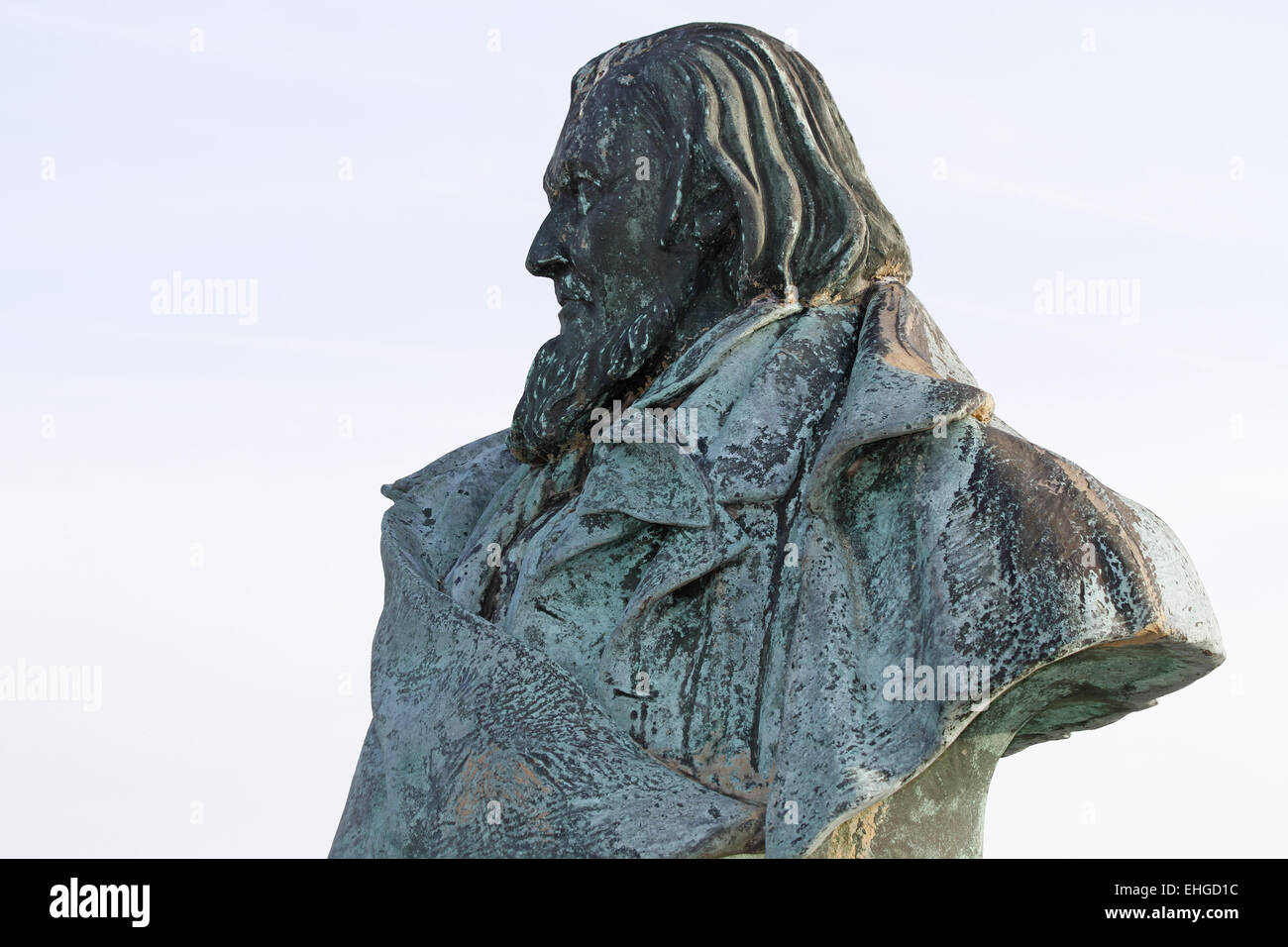 Monument de Heinrich Hoffmann von Fallersle Banque D'Images