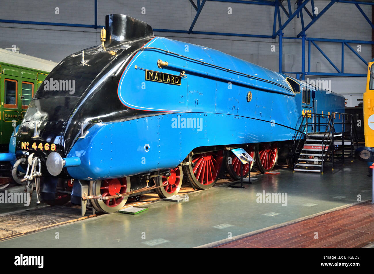 N° 4468 Mallard Banque D'Images