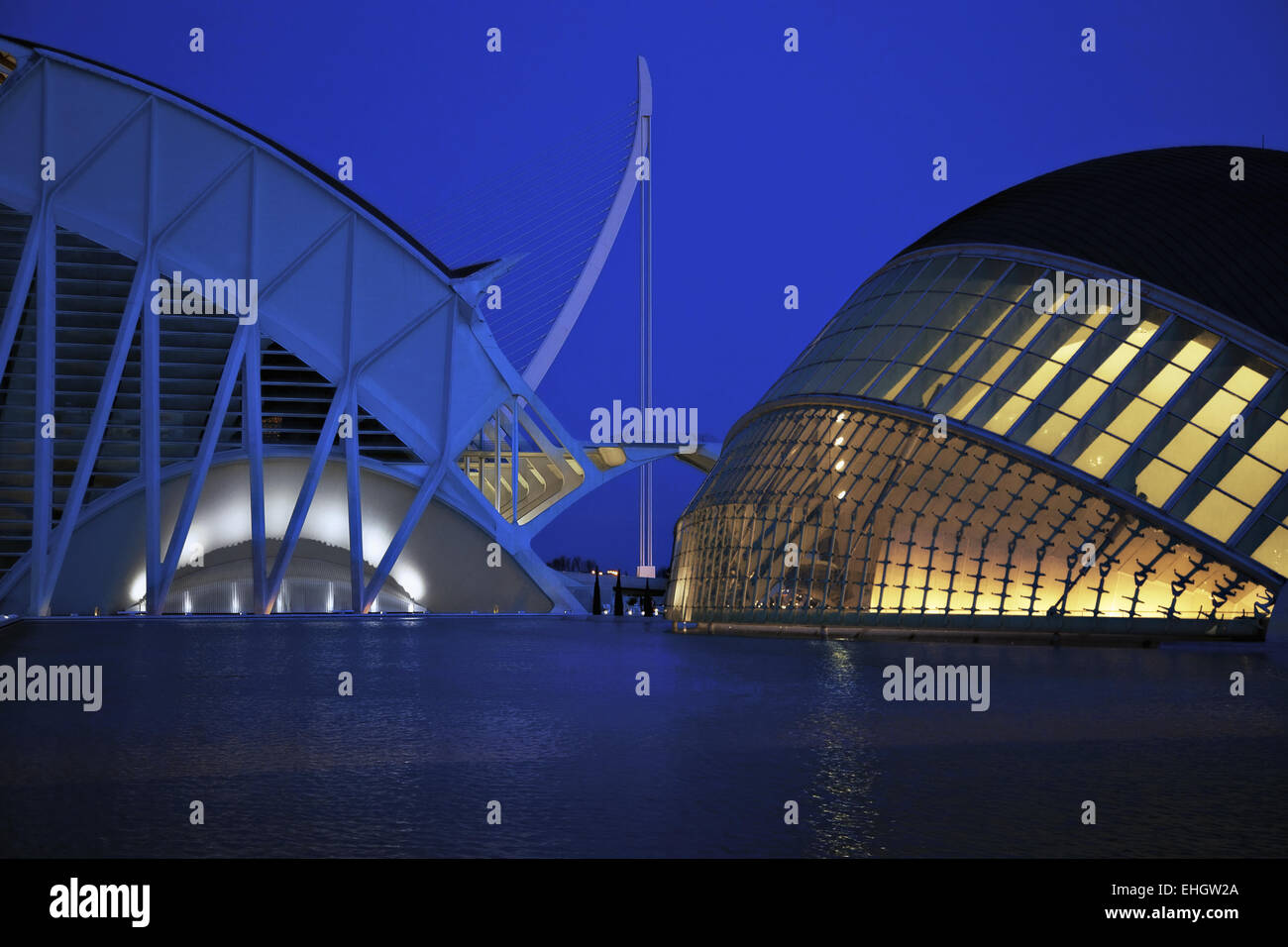 Planetarium et Musée des Sciences Prince Felipe Banque D'Images