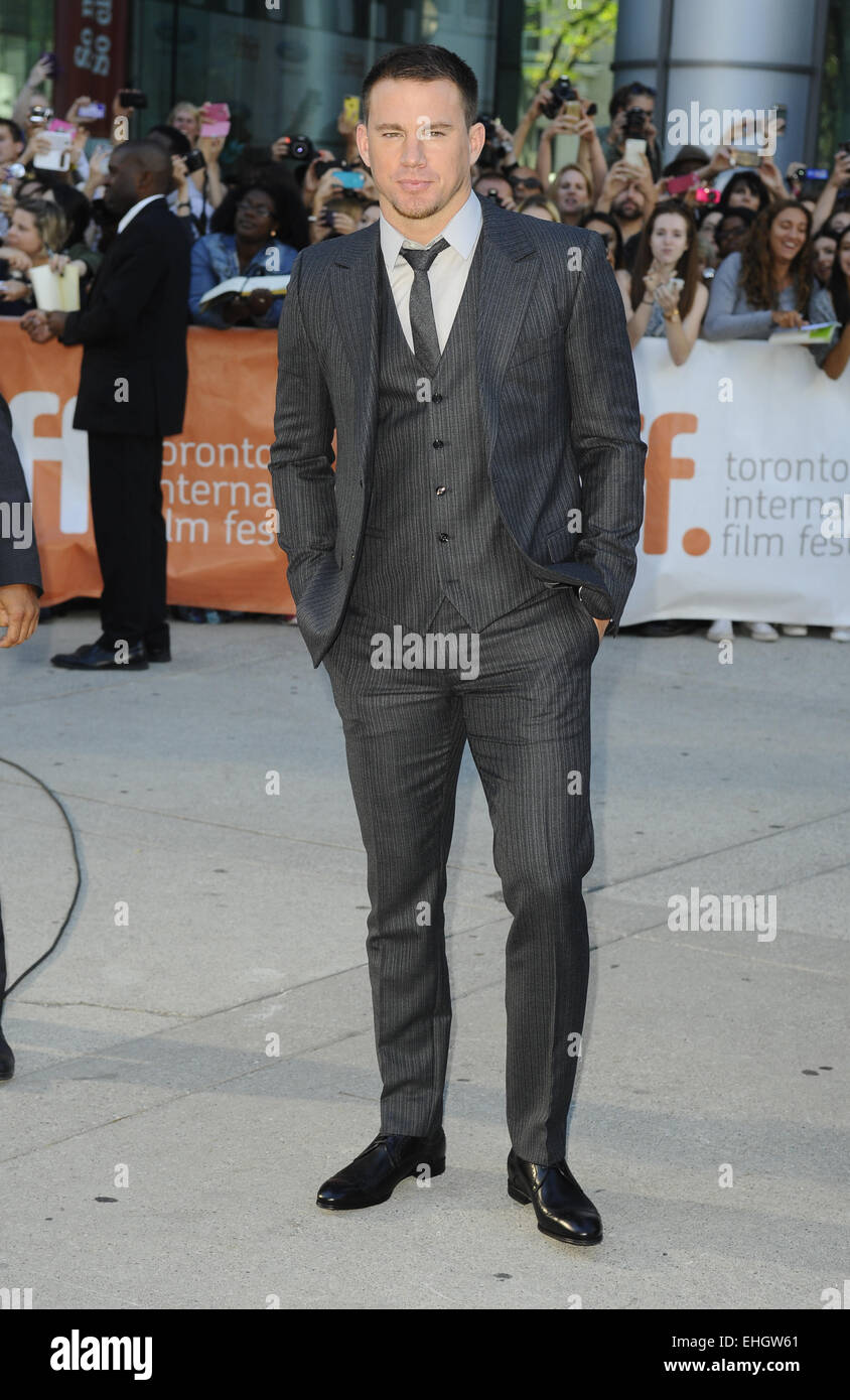 Toronto International Film Festival - "l'Foxcatcher' - Premiere avec : Channing Tatum Où : Toronto, Canada Quand : 08 mai 2014 Banque D'Images