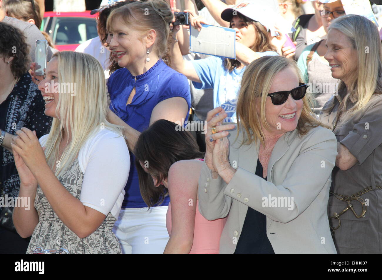 Hollywood, Californie, USA. 13Th Mar, 2015. J15744CHW.Ed Harris à l'Honneur avec étoile sur le Hollywood Walk of Fame.6712/ Hollywood Boulevard en face de la Egyptian Theatre, à Hollywood, CA.03/13/2015.AMY MADIGAN ET LILY DOLORES HARRIS.©Clinton H. Wallace/Photomundo/ Photos © Clinton Wallace/Globe Photos/ZUMA/Alamy Fil Live News Banque D'Images