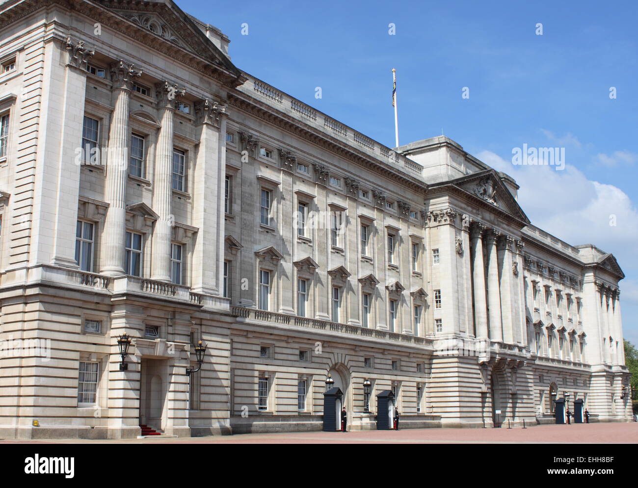Le palais de Buckingham à Londres Banque D'Images