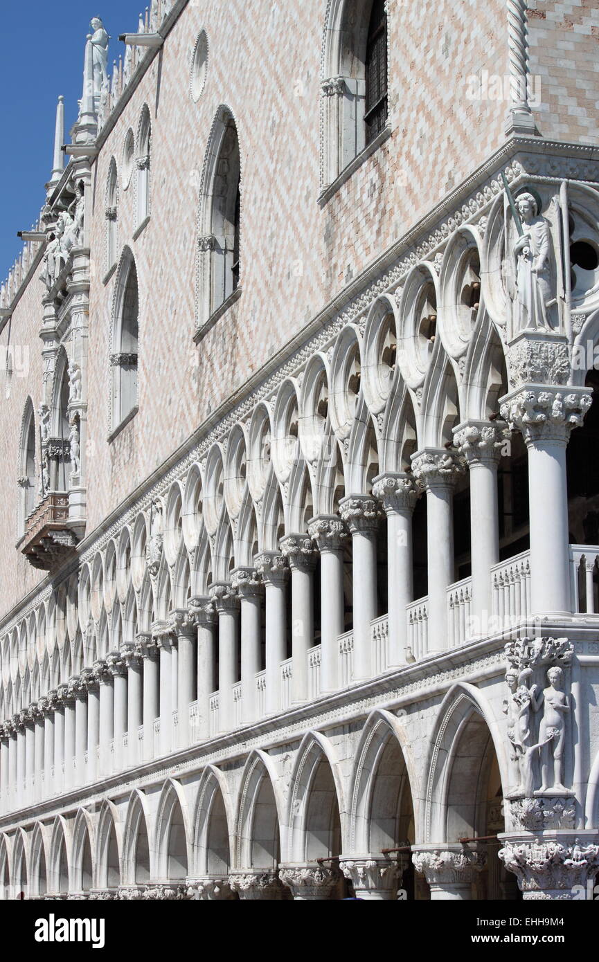 Palais des Doges à Venise Banque D'Images