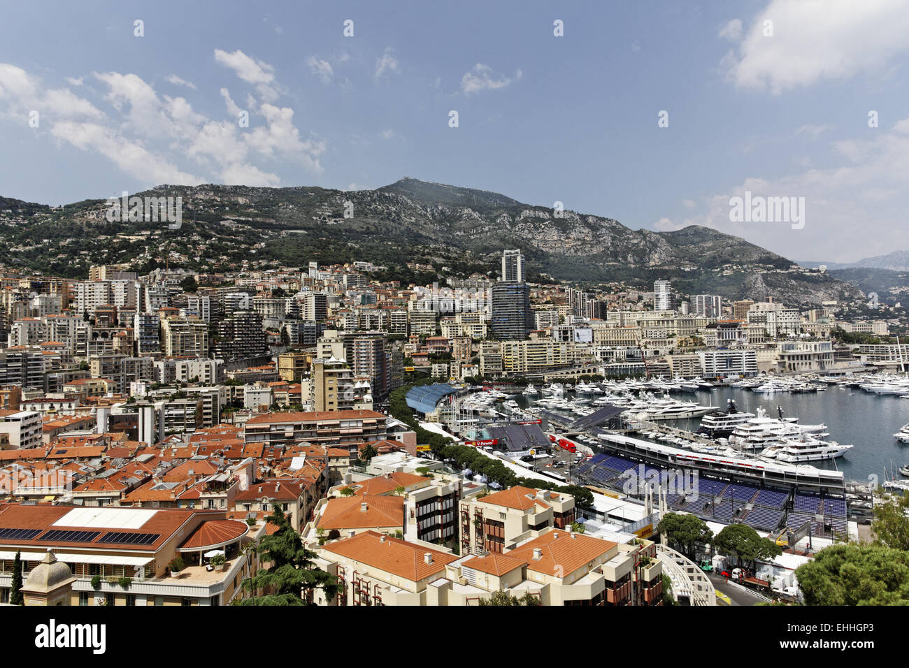 Monaco, La Condamine, Port de Monaco Banque D'Images