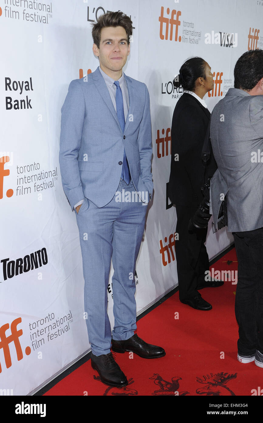 Toronto International Film Festival - "Laggies' - Premiere avec : James Righton Où : Toronto, Canada Quand : 11 mai 2014 Banque D'Images