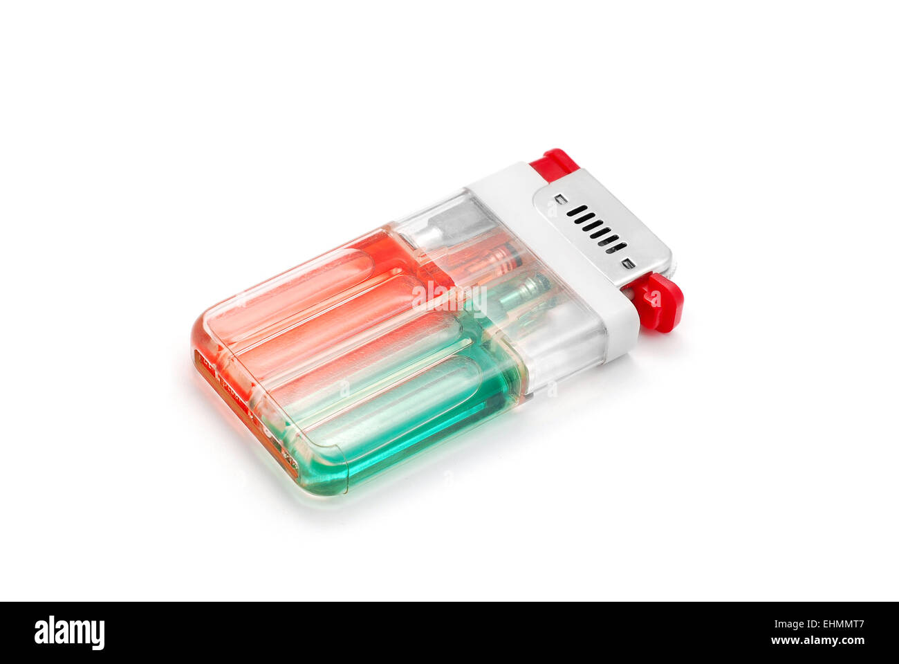 Deux en un blanc-cigare Banque D'Images