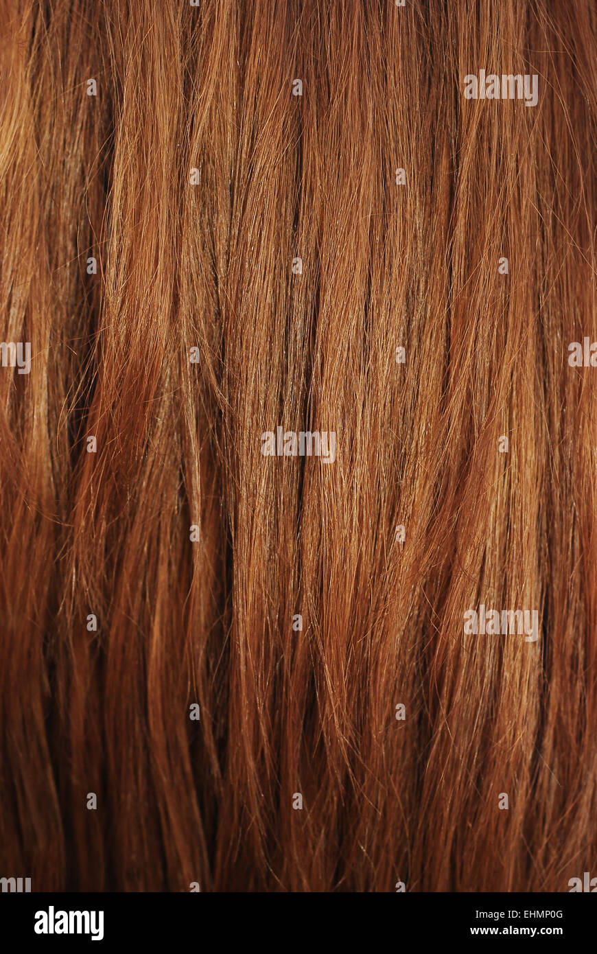Texture de fond de cheveux closeup détail Banque D'Images