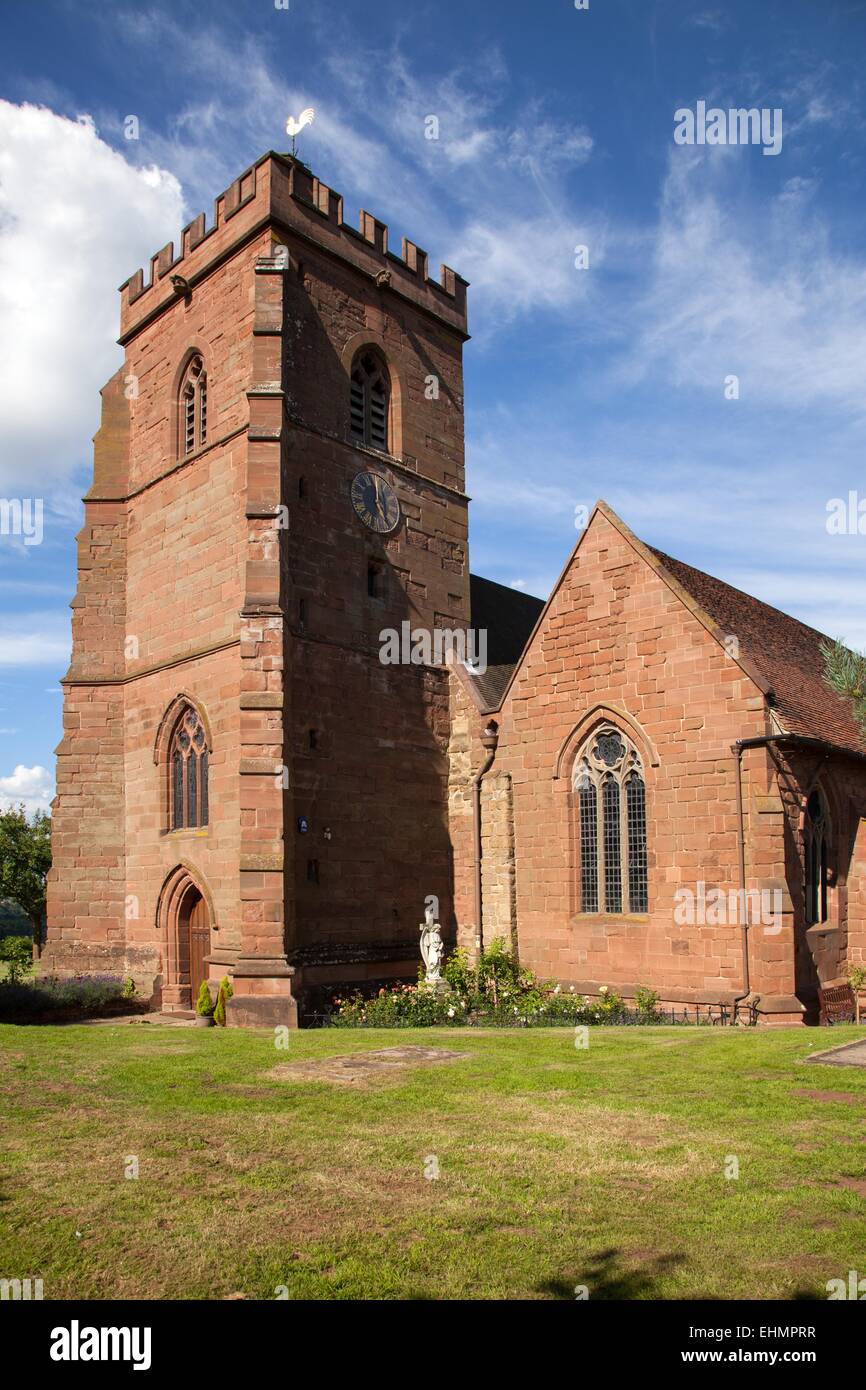 St Peters Church, donnant sur Kinver, South Staffordshire Banque D'Images