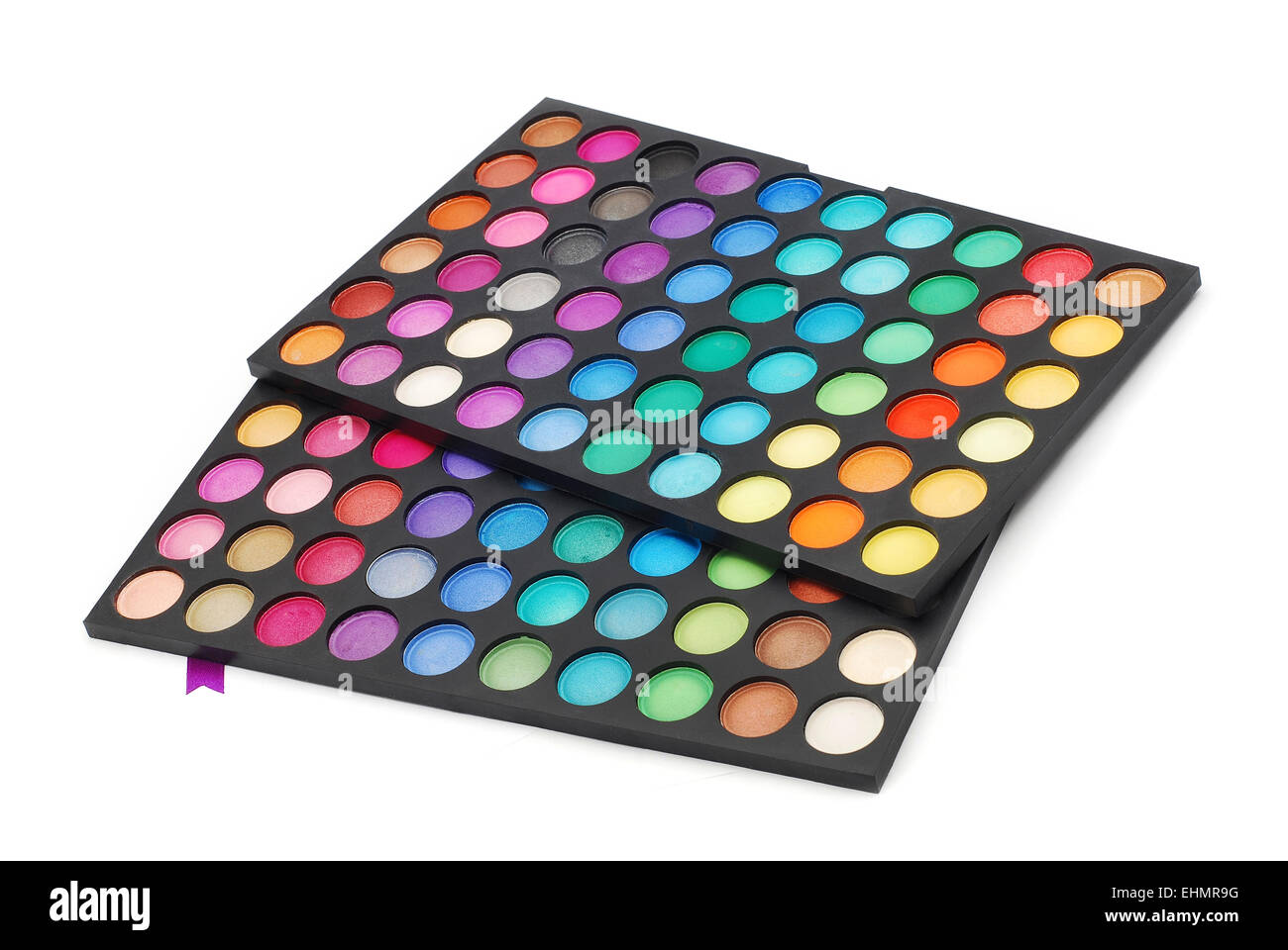 Palette de couleurs maquillage on white Photo Stock - Alamy