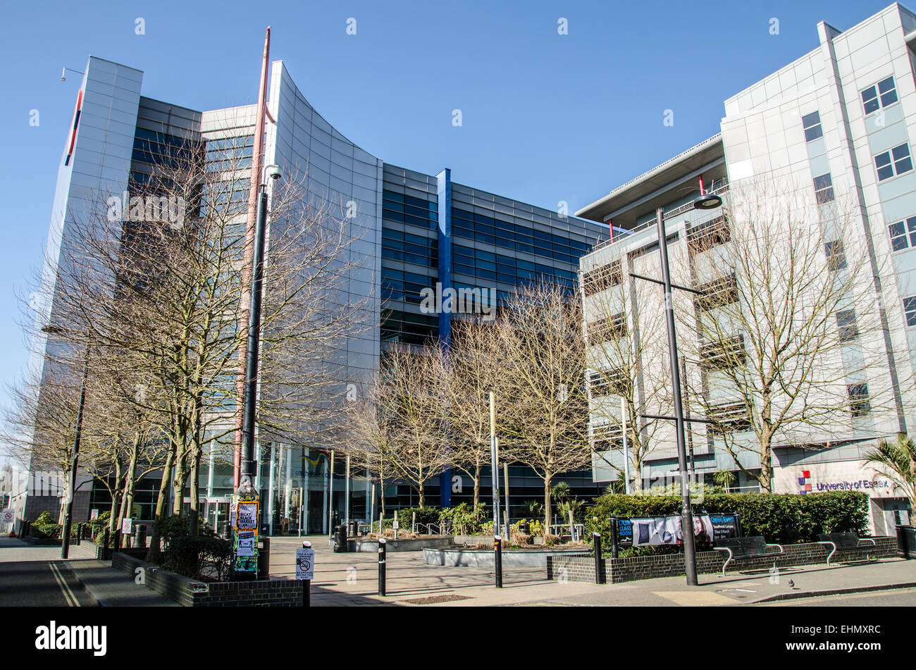 South Essex College of Further and Higher Education est un collège d'enseignement complémentaire situé à Southend on Sea, Essex, Royaume-Uni Banque D'Images