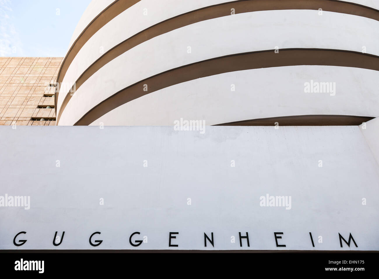 Solomon R. Guggenheim Museum, New York City, USA. Banque D'Images