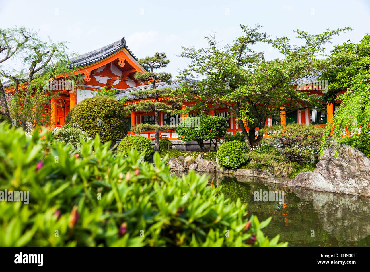 Sanjüsangen-dö, Kyoto, Japon. Banque D'Images