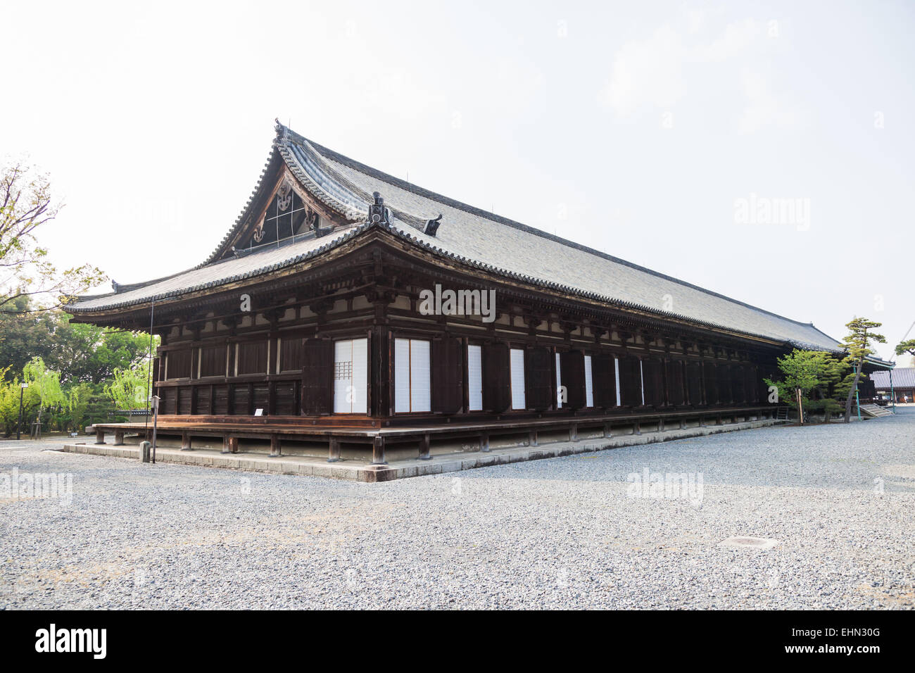 Sanjüsangen-dö, Kyoto, Japon. Banque D'Images