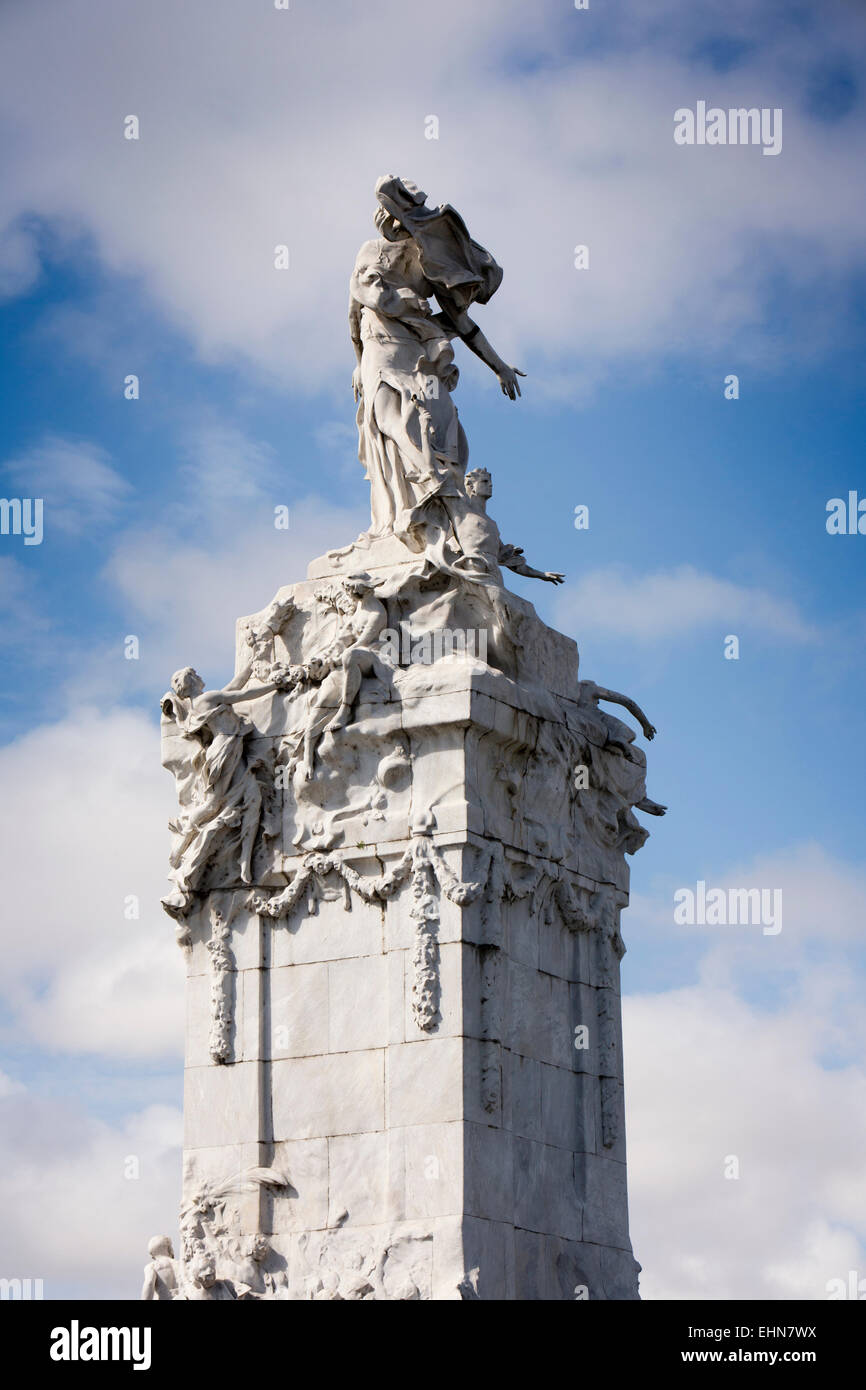 L'ARGENTINE, Buenos Aires, Retiro, Av del Libertador, Monumento de los espanoles Banque D'Images