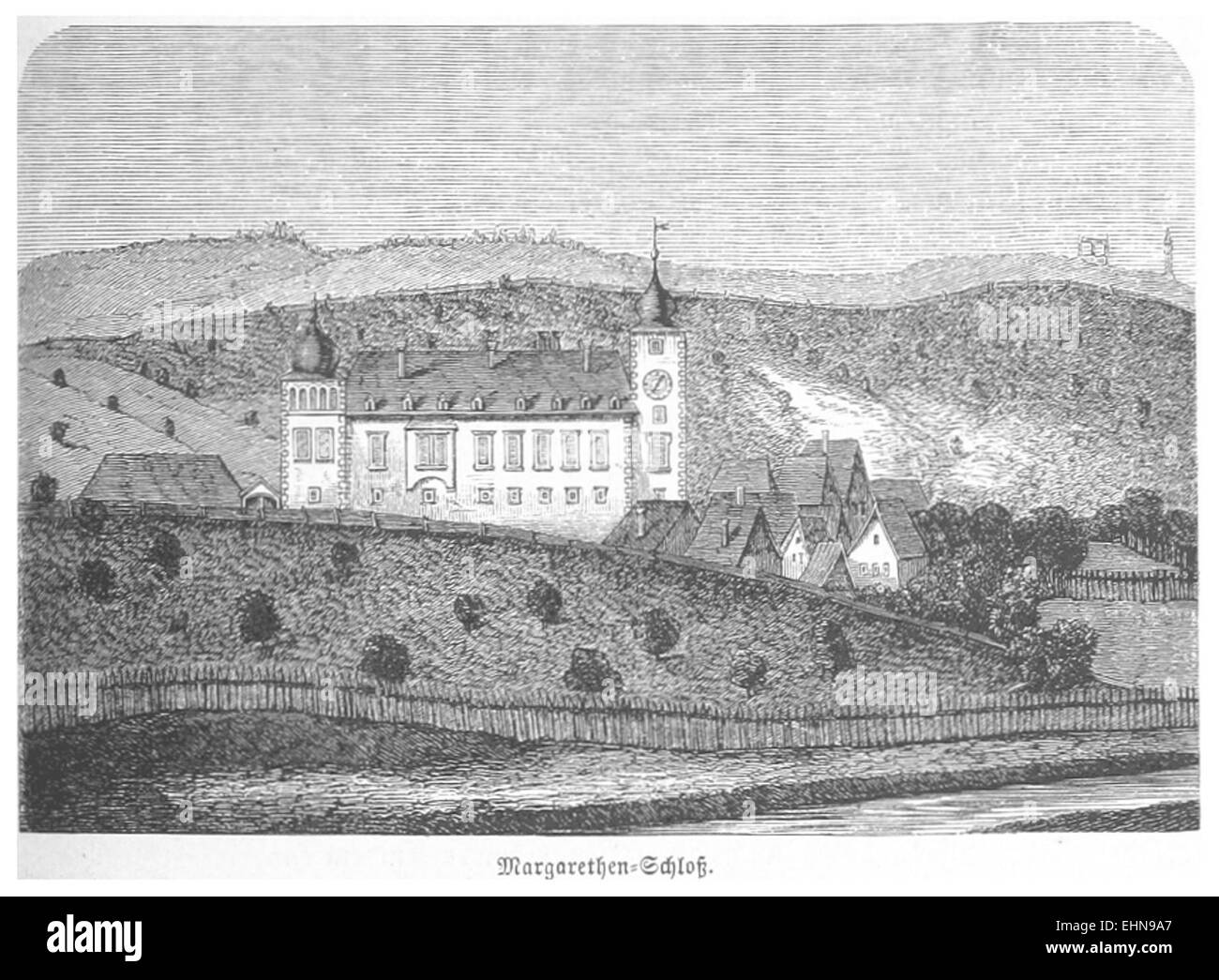 BERMANN(1880) Das Margarethenschloß p0415 Banque D'Images