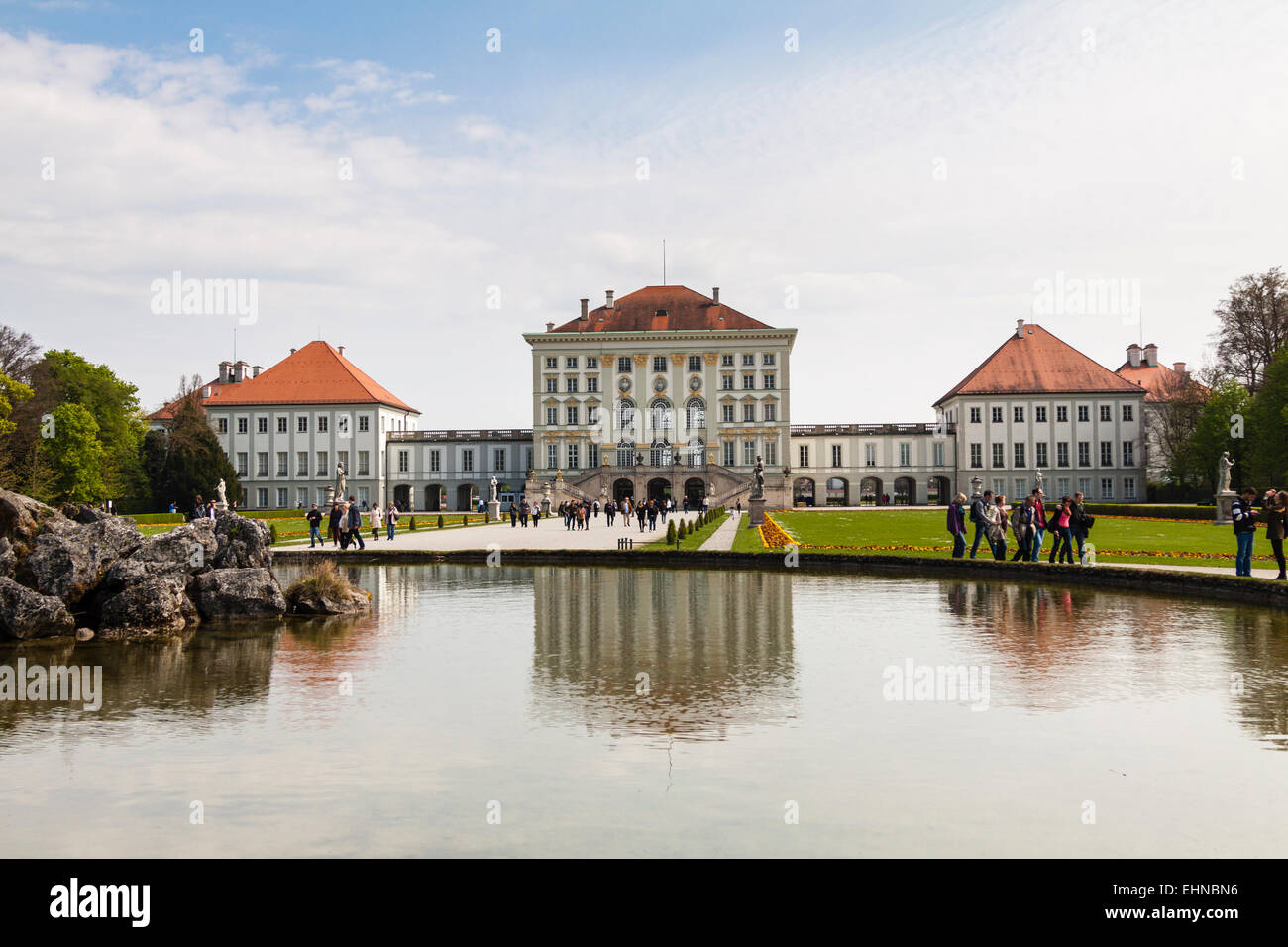 Schloss Nymphenburg Banque D'Images