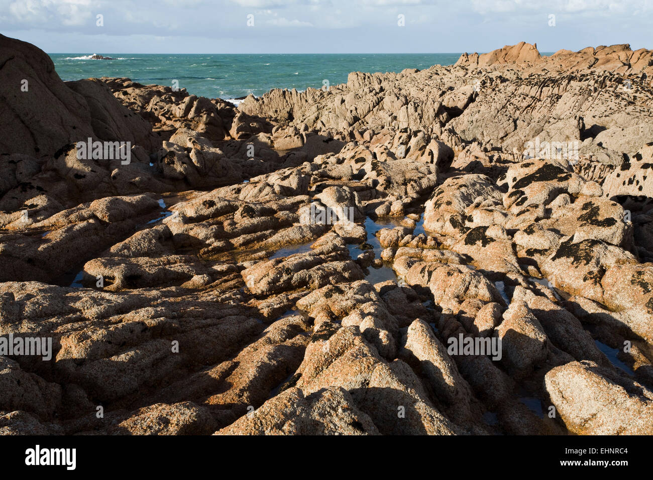La Corbiere, St Brelade, Jersey, Channel Islands Banque D'Images