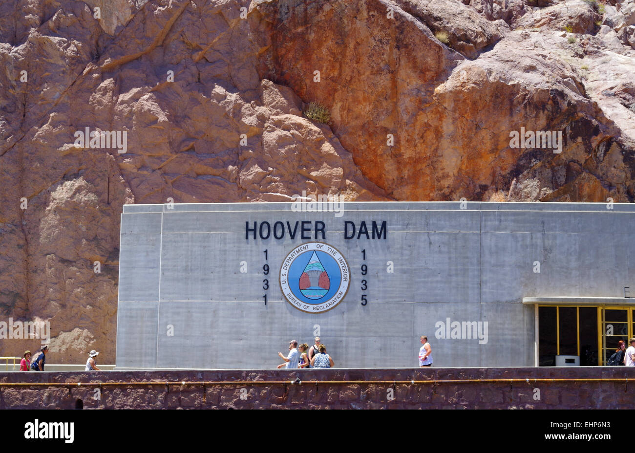 USA - Hoover Dam Banque D'Images