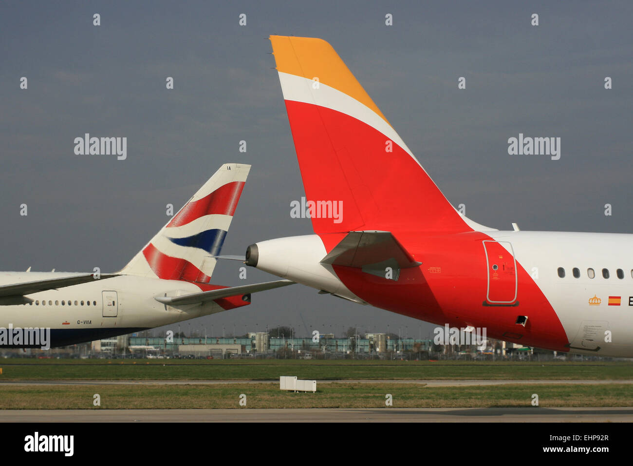 British Airways Iberia Airlines group international IAG Banque D'Images