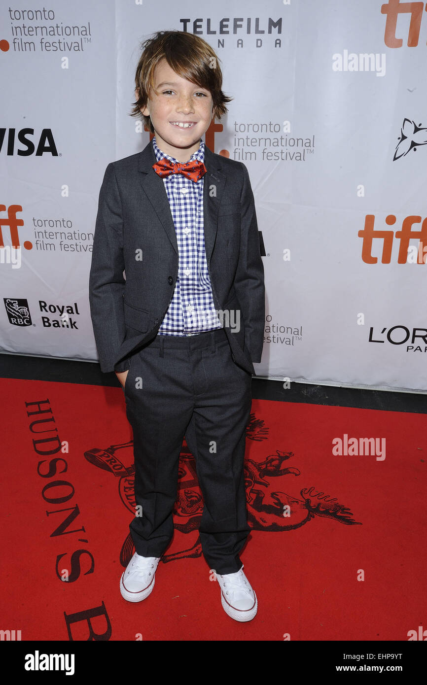 2014 Toronto International Film Festival - "pawn Sacrifice' - Premiere comprend : Aiden Lovekamp Où : Toronto, Canada Quand : 12 mai 2014 Banque D'Images