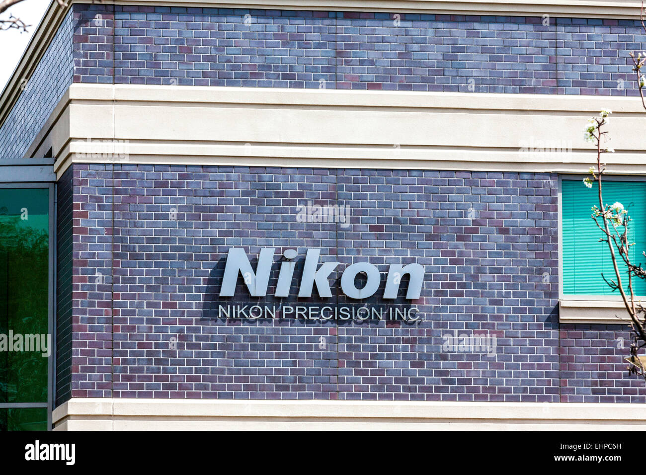 Nikon Precision Inc en Californie Belmont Banque D'Images