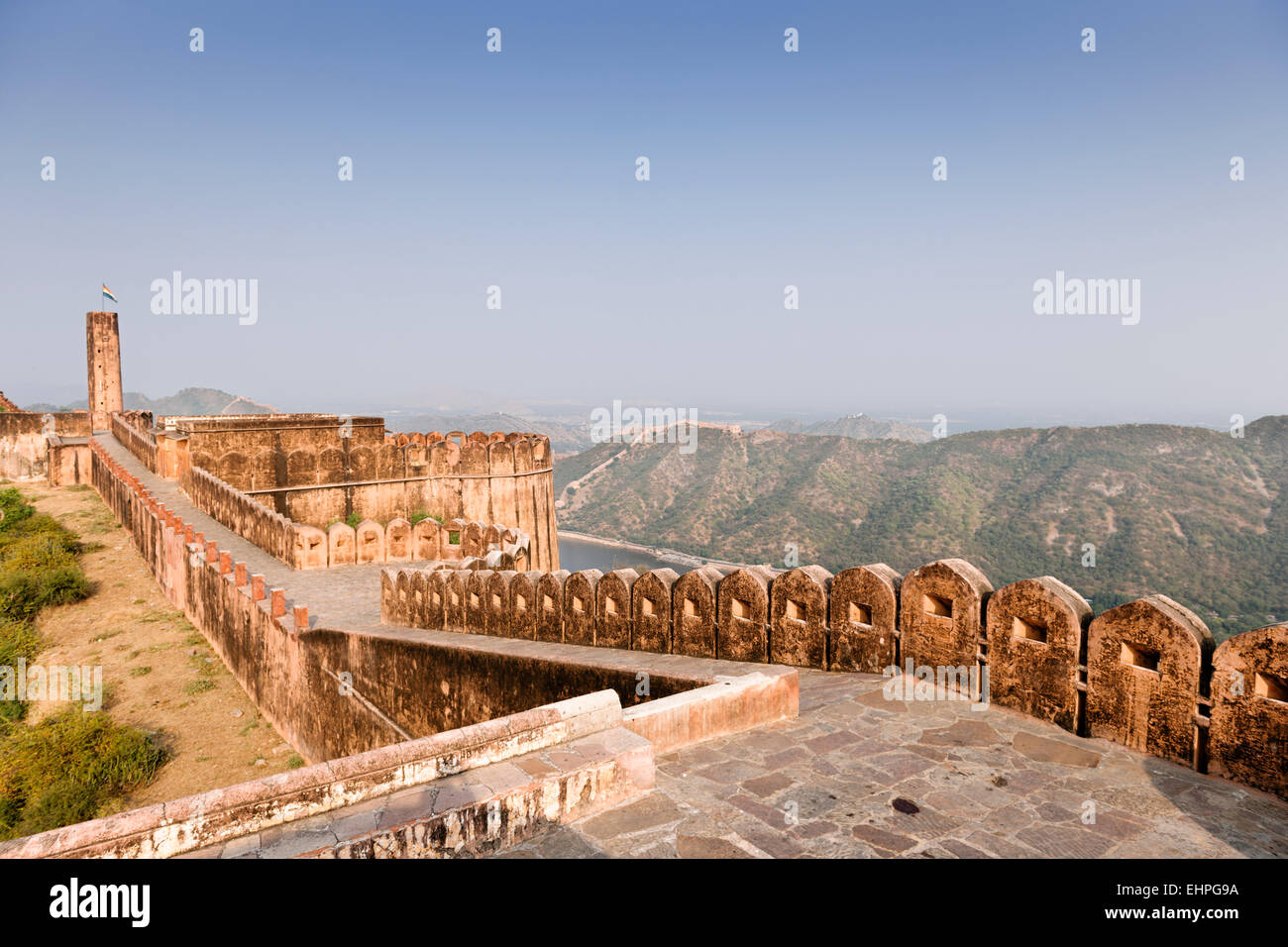 Jaigarh Fort, Jaipur. Banque D'Images