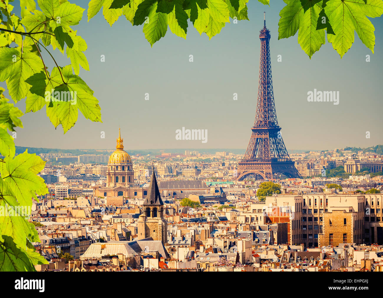 Tour Eiffel Banque D'Images