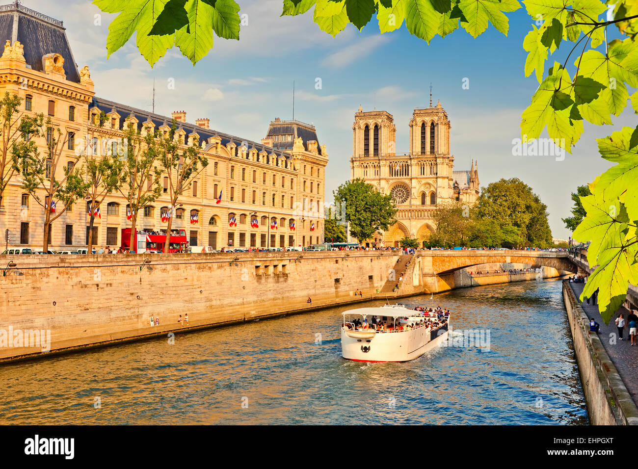 Notre Dame de Paris Banque D'Images