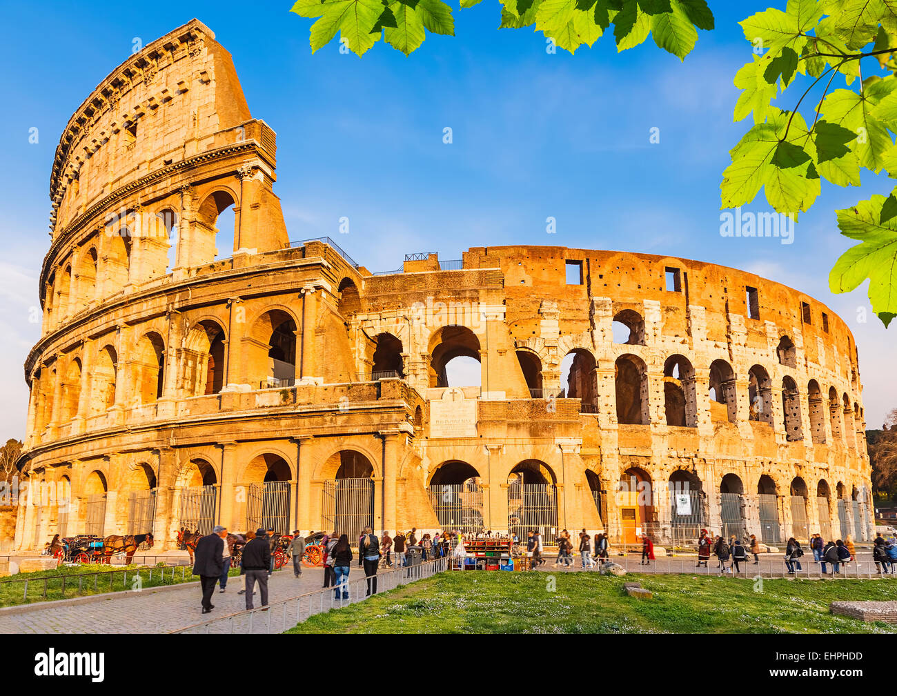 Colisée à Rome Banque D'Images