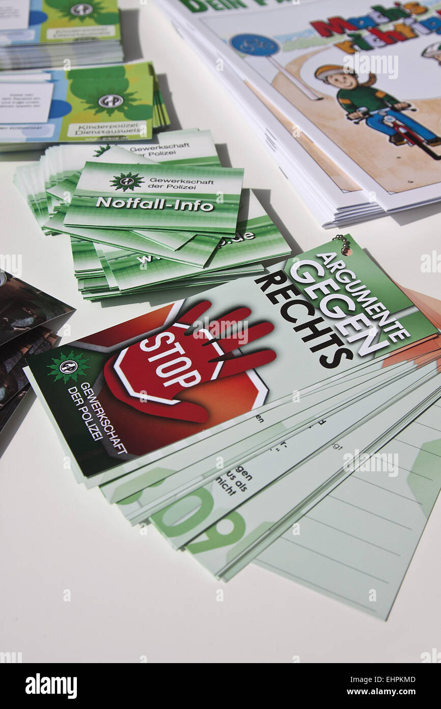 Syndicat de police Banque D'Images