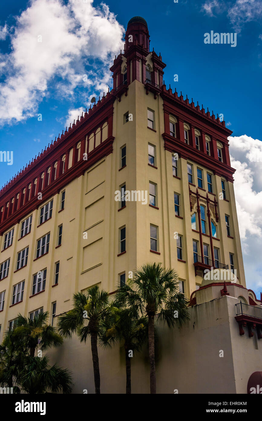 La Basilique Cathédrale de Saint Augustine, en Floride. Banque D'Images