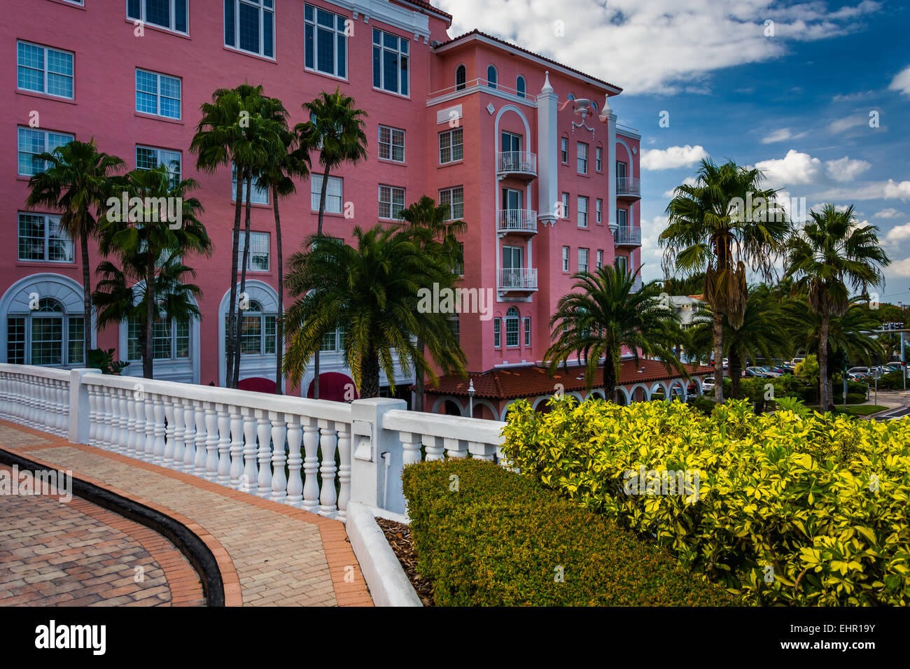 Le Don Cesar Hotel à Saint Pete Beach, en Floride. Banque D'Images