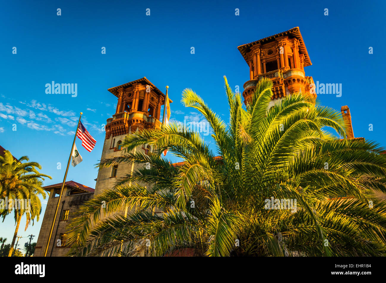 Le Lightner Museum, à Flagler College à Saint Augustine, en Floride. Banque D'Images